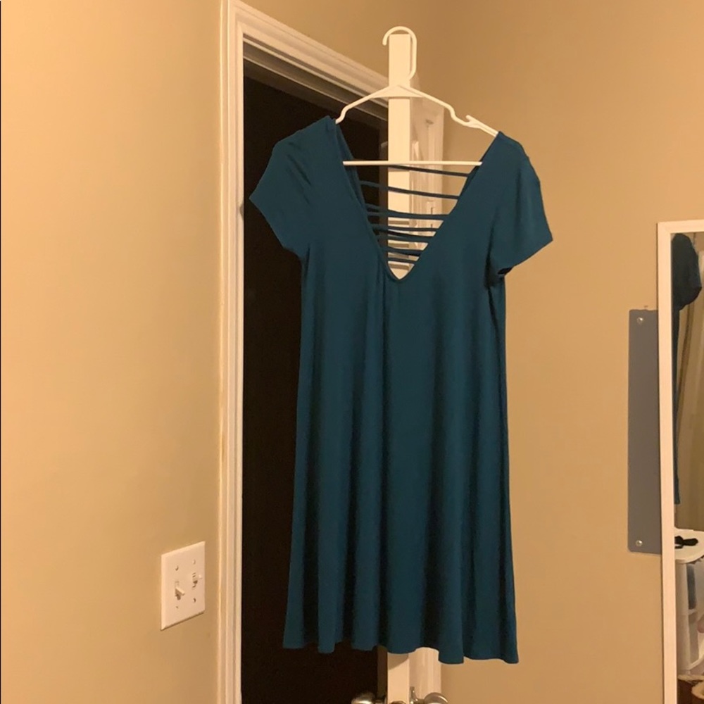 Blue dress